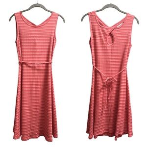 Jessica Simpson Maternity Coral Stretch Summer Dress Size Small